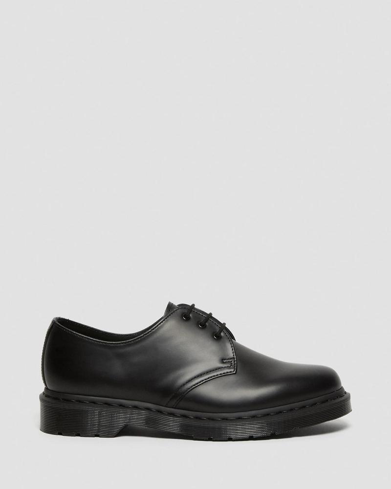 Dr Martens 1461 Mono Smooth Leren Oxford Schoenen Heren Zwart | NL 215YXF